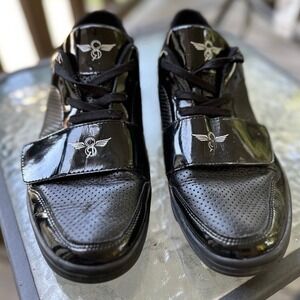 Black Athletic Dress Shoes Men's Size 10.5 Creative‎ Reaction Streetwear